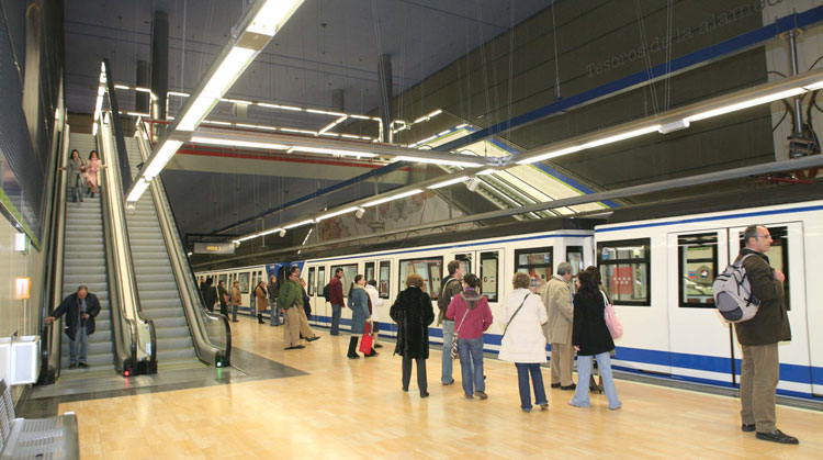 Escalators and lifts are vital in Madrid’s Metro network to ensure accessibility for all