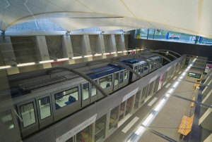 Alstom metros for m2 line Lausanne