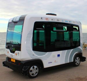 Automated buses on the streets of Helsinki generate attention