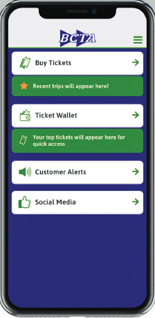 Beaver County Transit Authority mobile ticketing