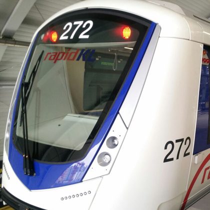 Bombardier INNOVIA Metro 300 trains for the Kelana Jaya Light Rail Transit (LRT) Line in Malaysia (credit: Bombardier)