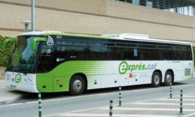 Catalan BRT inter-city bus
