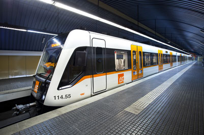 Barcelona Metro’s new trams