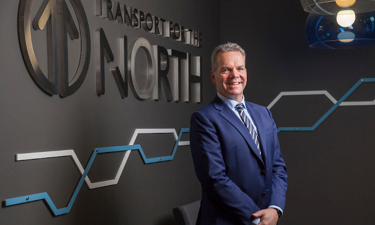Barry White will stand down from his role at Transport for the North next year