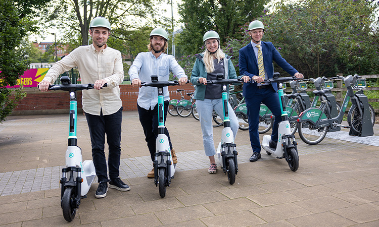 Beryl launches sustainable e-scooter hire scheme in Birmingham