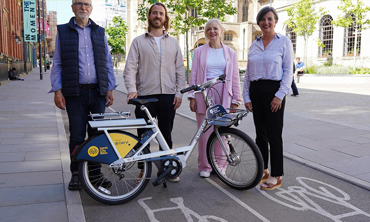 Leeds City Bikes launches fully electric e-bike hire service