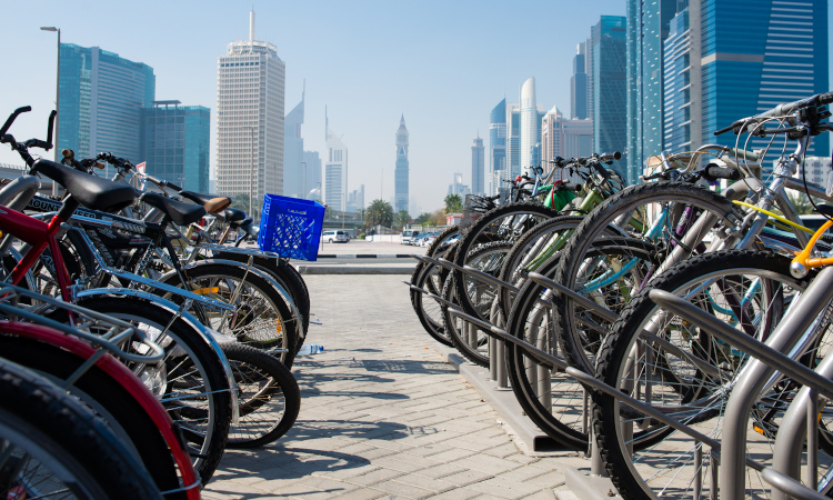 Bikes in Dubai which is looking to promote safe cycling