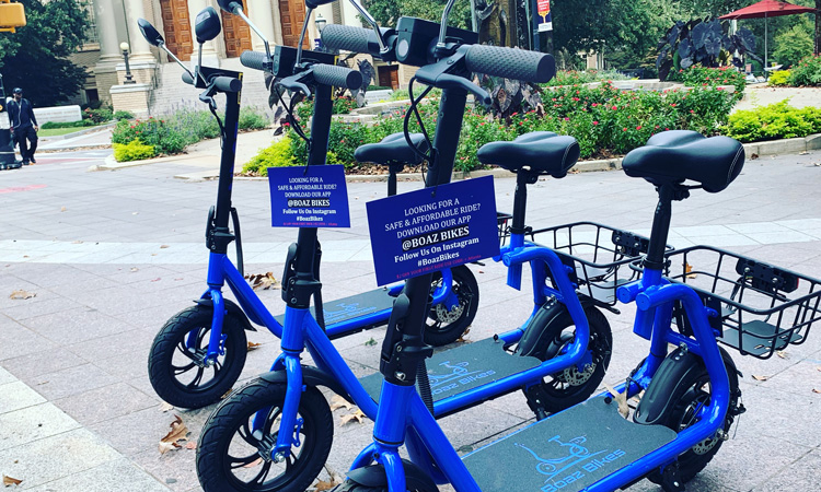 Seated e-scooters launched in Atlanta