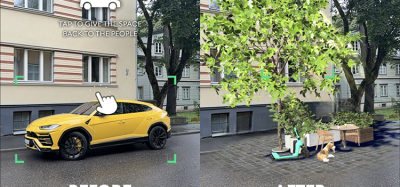 New augmented reality Snapchat Lens launched by Bolt to help reimagine urban spaces with fewer cars