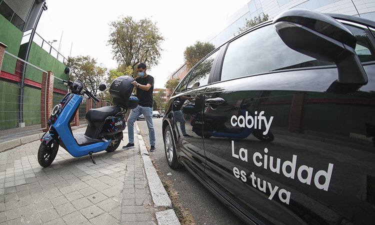 Cabify ride-sharing