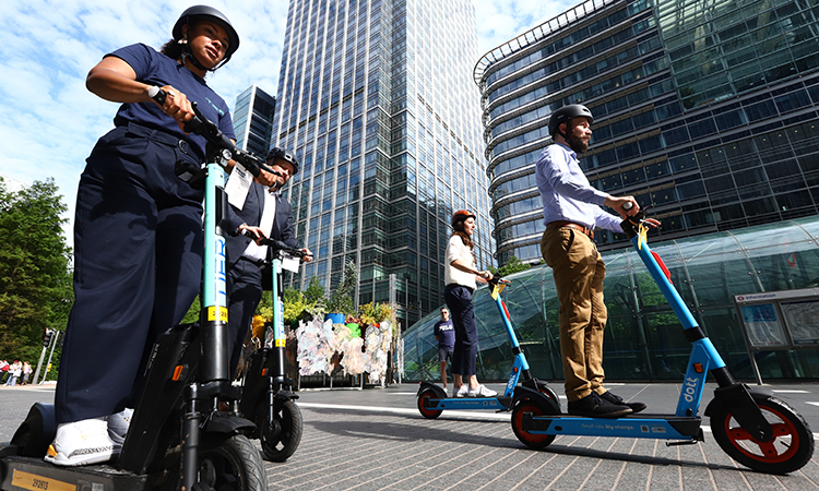 On-street testing of universal sound for shared e-scooters begins in London