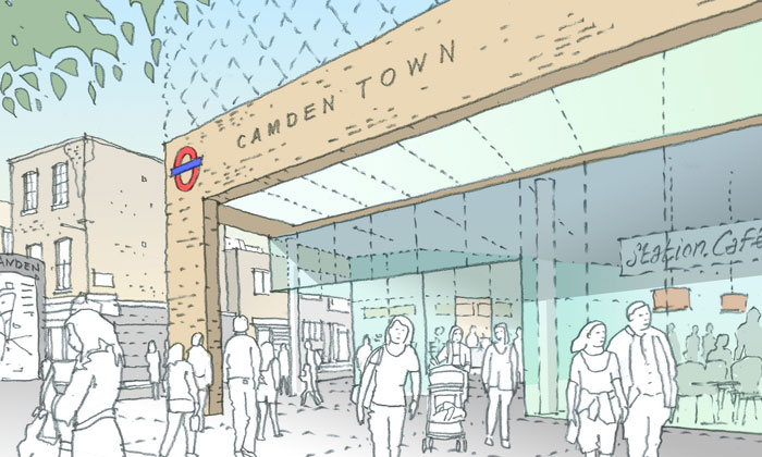 Modernisation plans for Camden Town Tube station proved very popular