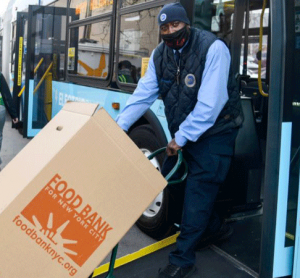 MTA delivers 3,947 pounds of employee food donations