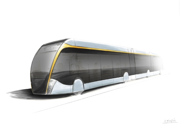Conceptual tram-bus revealed in Milan