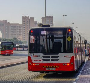 bus in Dubai