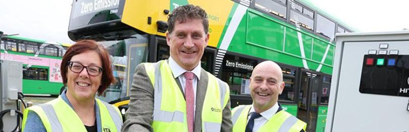 Dublin Bus announces completion of charging infrastructure for green fleet