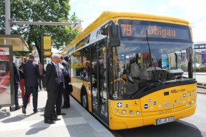Electric Bus Line 79 begins operation in Dresden