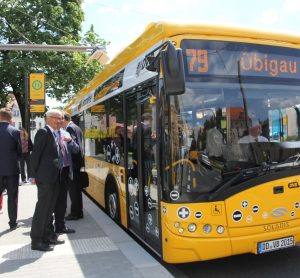 Electric Bus Line 79 begins operation in Dresden