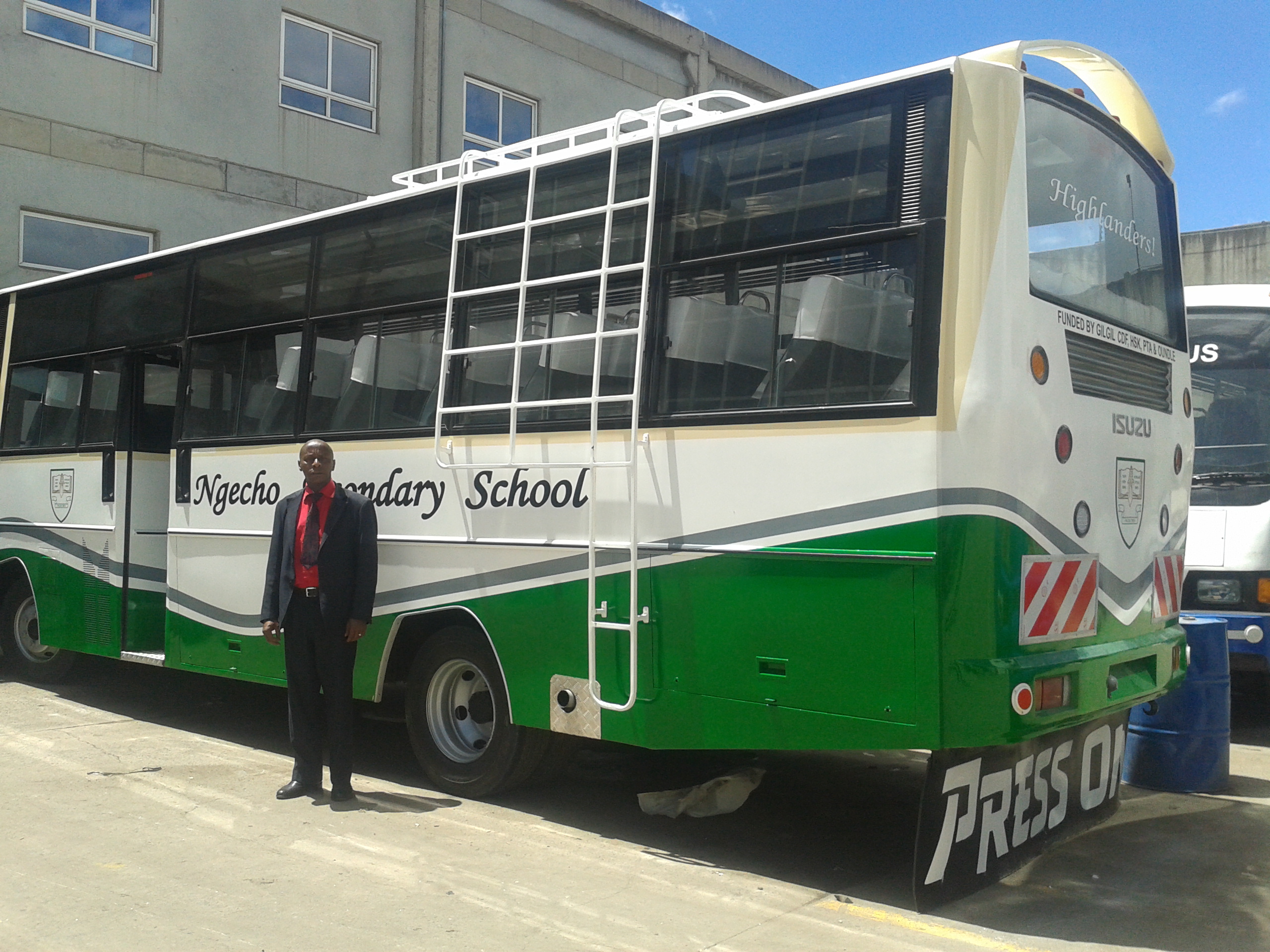 European Bus Forum delivers school bus for Kenya