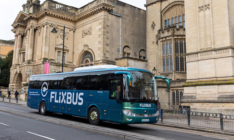 FlixBus introduces England and Wales' first electric coach service