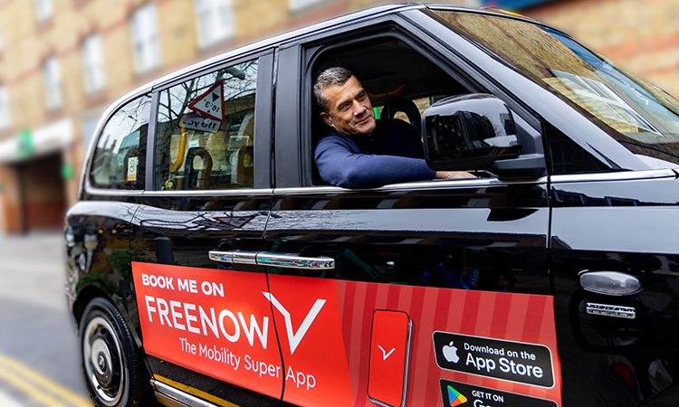 FREENOW EV cabbies