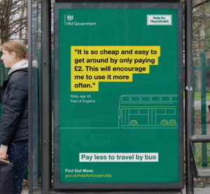 UK government bus fare cap scheme