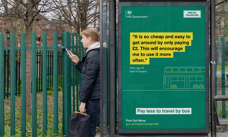 UK government bus fare cap scheme