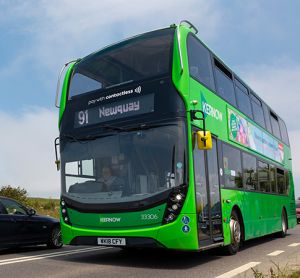 First Bus launches innovative EV charging hub in Cornwall, UK