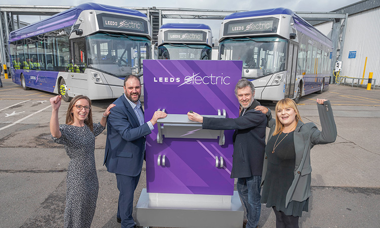 First Bus introduces West Yorkshire's largest fleet of zero-emission buses