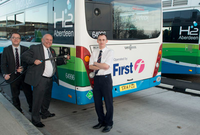 First marks hydrogen bus refuelling station milestone