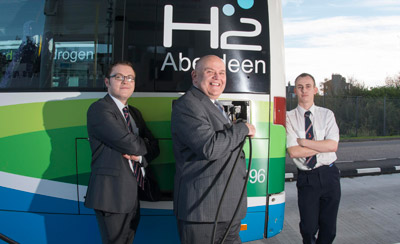 First marks hydrogen bus refuelling station milestone