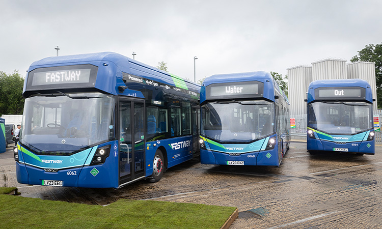 Go-Ahead Group launches UK's largest hydrogen bus fleet