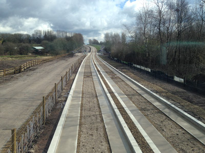 Guided busway
