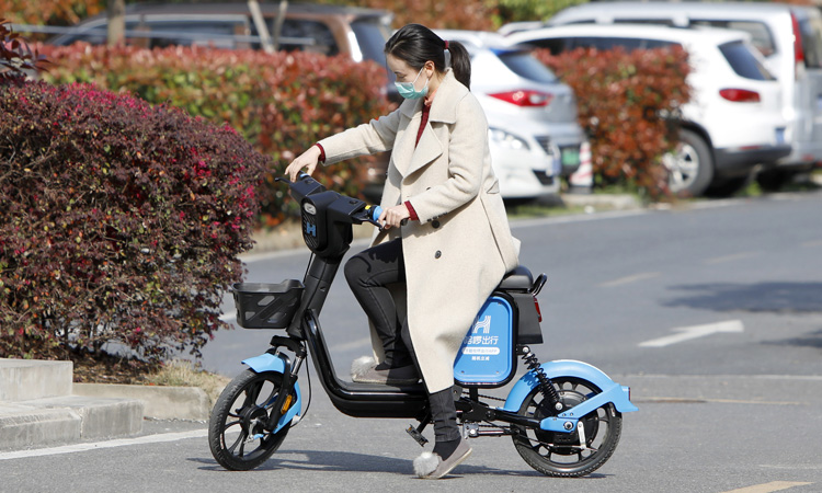Chinese shared e-bike service upgraded to support social distancing
