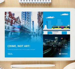 Crime, not art: Preventing vandalism and crime on public transport