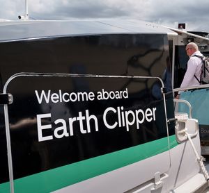 First hybrid high-speed passenger ferry introduced Uber Boat by Thames Clippers in European first