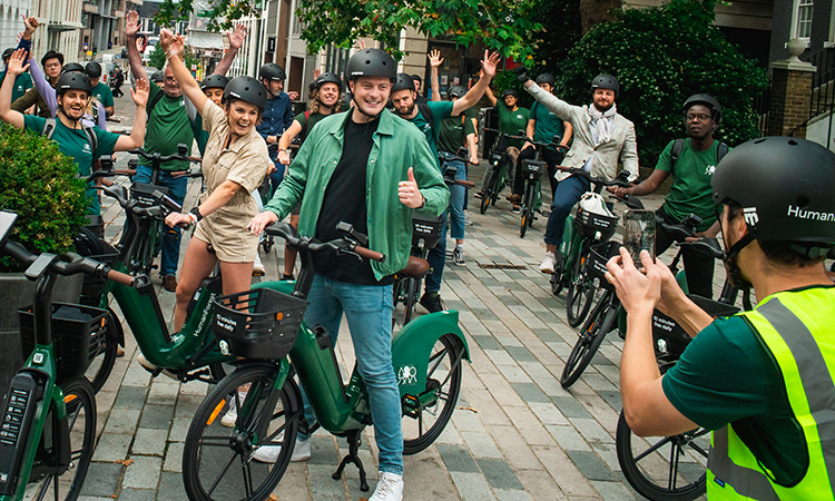 HumanForest launches 800 electric bikes in London, UK