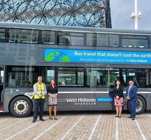 Birmingham City Council unveils first hydrogen bus