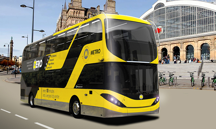 Hydrogen bus Liverpool City Region Combined Authority
