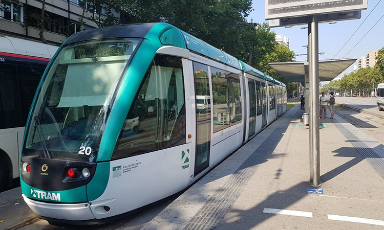 Inductive magnetic loops installed across Barcelona tram network