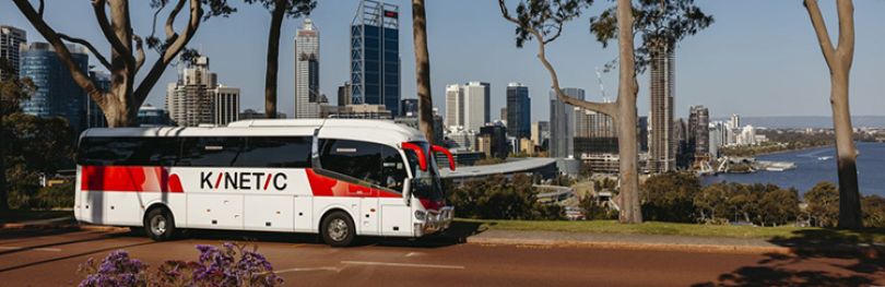 Kinetic expands commitment to Western Australia with new bus services in Perth