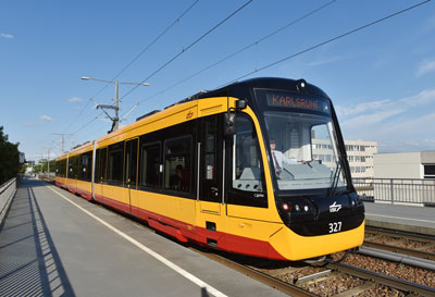 Light rail vehicles approved for regional line operation in Karlsruhe