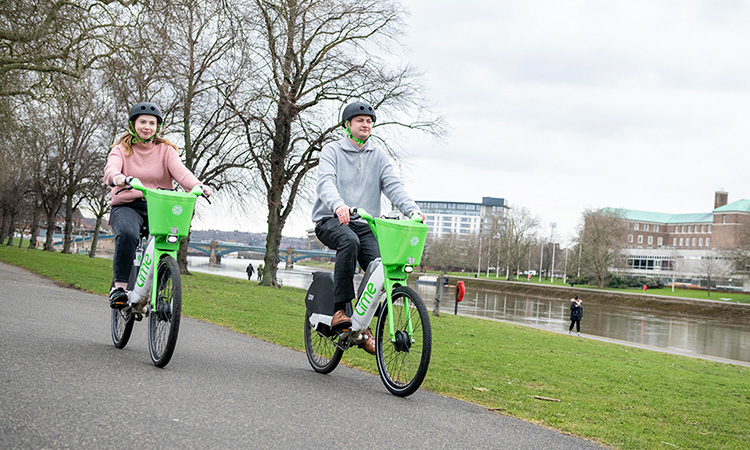 Lime launches rental e-bike scheme in Nottingham, UK