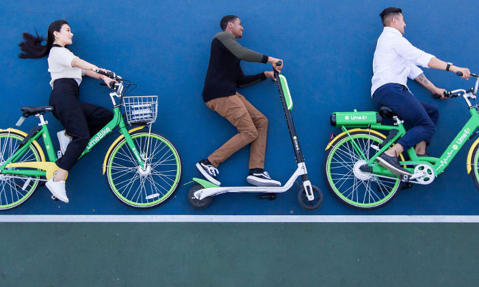 LimeBike's European expansion introduces electric scooters