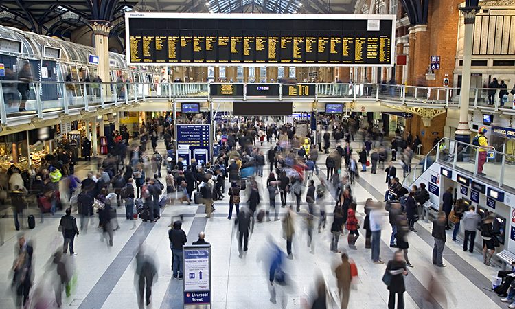 UK rail passenger numbers exceed pre-pandemic levels