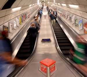 London Underground escalator pilot
