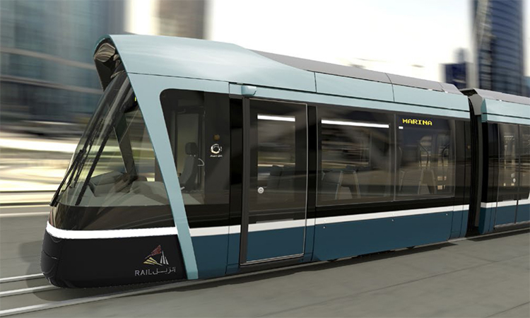 Preview service launched for new Lusail tramway in Qatar