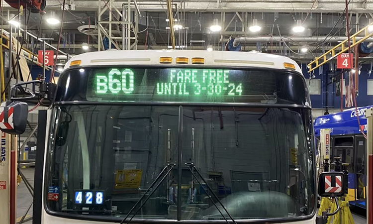 MTA launches fare-free bus pilot across New York City boroughs