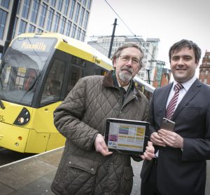 Manchester Metrolink launches free wifi service on all trams