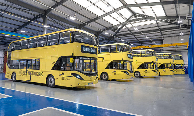 Greater Manchester welcomes first zero-emission Bee Network buses